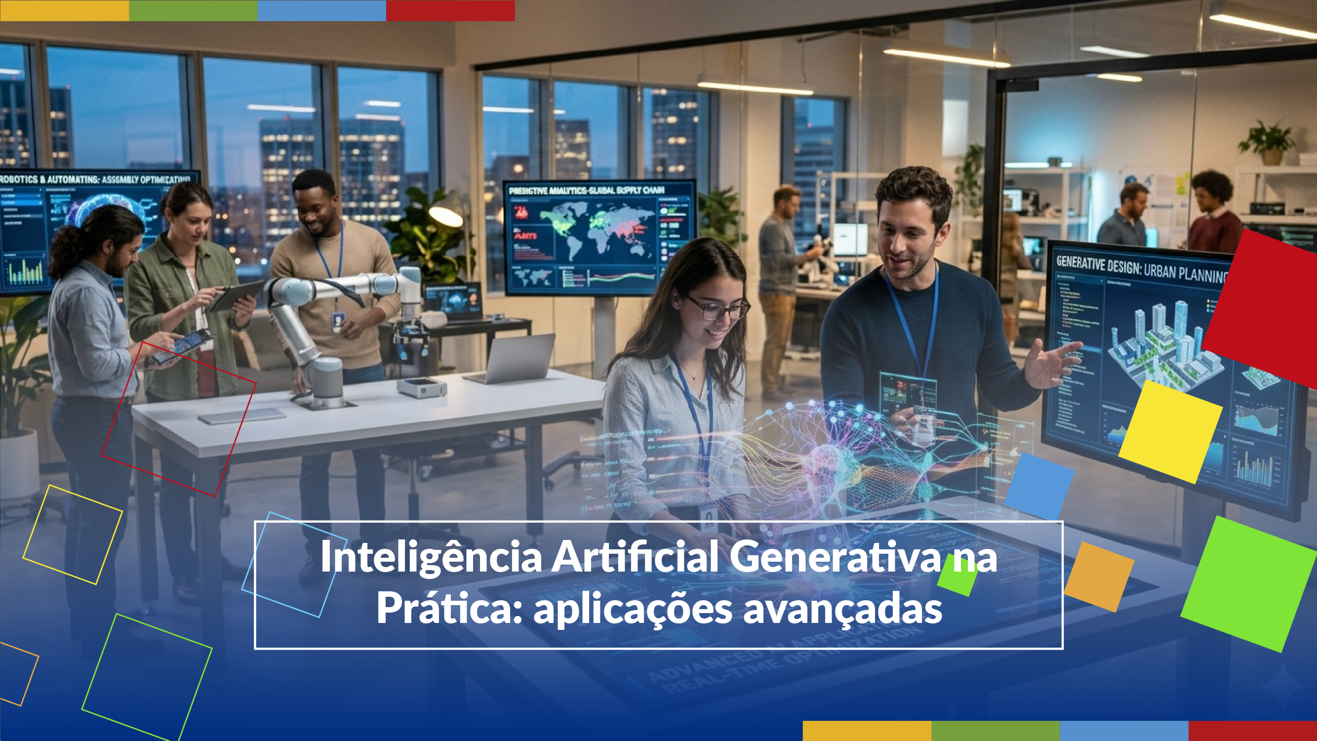 Inteligência Artificial Generativa na Prática: Aplicações Avançadas  